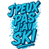 I can't I ski