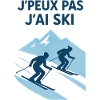 I can't I ski