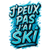 I can't I ski