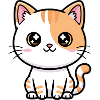 Kawaii Calico Kitty