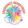 Buntes Notfall Emblem
