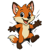 Cheerful Fox Jump