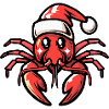 Lobster Crab Christmas