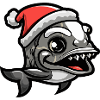 Piranha Fish Christmas