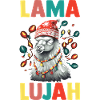 Père Noël Lama Noël Noël
