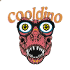 Cool Dino with Glasses