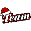 Christmas Team Santa Hat