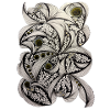 Leaf Swirl Ornament
