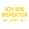 Occupation: Inspector