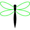 Dragonfly Silhouette