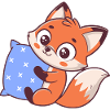Cuddly Fox and Blue Star