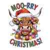 Moo-rry Noël Drôle Vache de Noël
