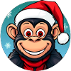 Affen Weihnachten