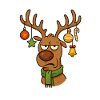 Renne de Noël
