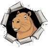 Capybara Comic – Peaceful Breakthrough