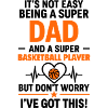 Cœur + Basketball – Super papa Basketteur