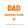 Cœur + Basketball – Super papa Basketteur