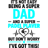 Heart + Padel – Super Dad Padel Player