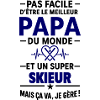 Cœur + Ski – Super Papa Skieur