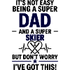 Heart + Skiing – Super Dad Skier