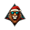 Lion Santa