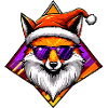 Fox Santa Swag
