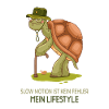 Slow Motion Lifestyle Funny Turtles Design