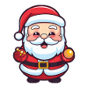Santa Claus Comic Christmas