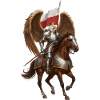 Polish Eagle Winged Hussar Rider