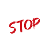 Stop Scrolling Typography design