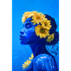 Flowers Portrait Woman