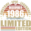 Décembre 1986 - Édition Limitée Décembre 1986