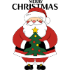 Santa Claus and a positive mood