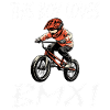 Boy loves BMX – BMX motif
