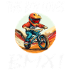 Boy loves BMX