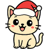 Cat Santa: Cute Christmas Cat