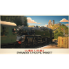 Corfe Castle Dampflok-Plakat