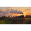 Sunset Steam Train