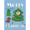 Cute Christmas Tree Illustration