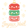 Macarons de Noël Empilés Mignons
