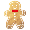 Cookie Man Guld Honningkager Jul Honningkagemand