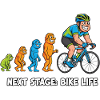 Évolution vers la vie vélo-vélo