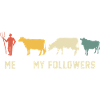Vaches Moi et mes disciples vache
