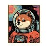 Space Shiba Astronaut
