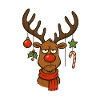 Christmas Rudolf Reindeer