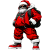 Rapper Weihnachtsmann