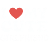 I love my cute girlfriend Liebe meine Freundin