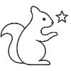 Squirrel Star Magic