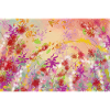 Pastellblüten Farbwirbel Muster