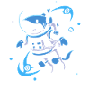 Astronaute requin de l’espace